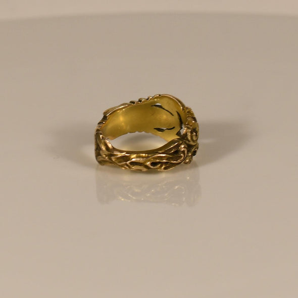 Vintage Gold Lobster Ring