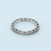 Tacori Platinum 1/2ctw Diamond Eternity Band - Size 4.5