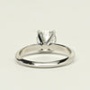 1.09ct E VS Round Lab Grown Diamond 14K White Gold Solitaire Ring With IGI