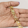 7.85ctw Diamond Link Bracelet in 18 Karat Gold