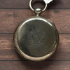 New York Watch Co 1869 Homer Foot Key Wind 18S Coin Silver Pocket Watch