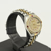 Rolex Datejust 69173 Diamond Ruby Dial Bezel Stainless & Gold Jubilee Watch 1986