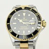 Rolex Submariner 16613 Stainless & Gold Black Dial Watch 2007