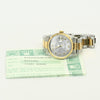 Rolex Datejust 16233 Stainless & Gold Steel Roman Dial Watch 2002 w Papers