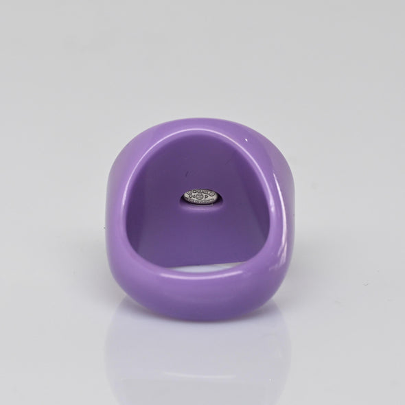 Chanel Flower Power Purple Ring