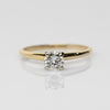 0.47ct Round Brilliant Diamond Solitaire 14K Gold Engagement Ring