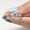 Tacori  2.2ctw Round Brilliant Diamond Platinum Wedding Set Engagement Ring