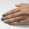0.93ctw Old European Cut Diamond Vintage Platinum Wedding Set