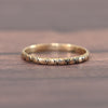 Vintage 18K Yellow Gold Engraved Wedding Band