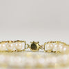 Double Rope Cultured Pearl Bracelet in 14k Yellow Gold