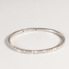 3.55ctw Round Brilliant Natural Diamond Tennis Bracelet in 14K White Gold