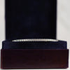 3.55ctw Round Brilliant Natural Diamond Tennis Bracelet in 14K White Gold