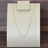 Vintage Rope Chain 14K Yellow Gold 18"