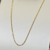 Valentino Flat Link Chain 14K Yellow Gold 20"