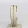 Vintage Figaro Link 7" 1.7mm 14K Yellow Gold Bracelet