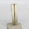 Vintage Double Oval Link 7" 2.8mm 14K Yellow Gold Bracelet