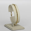 Vintage Double Oval Link 7" 2.8mm 14K Yellow Gold Bracelet