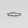 Vintage Platinum Band Personalized and Dated 1937