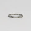 Vintage Platinum Band Personalized and Dated 1937