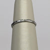 Vintage Platinum Band Personalized and Dated 1937