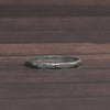 Vintage Platinum Band Personalized and Dated 1937