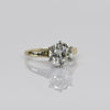 2.07 L SI1 GIA Old Cut Diamond Solitaire 14k Yellow Gold Vintage Engagement Ring
