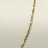 Vintage Rope Chain 24" 2.5mm 14K Yellow Gold Necklace