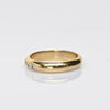 5 Diamond 3.75mm Band 14k Yellow Gold Ring
