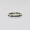 0.35ctw Channel Set Diamond Eternity Band 14k White Gold Ring Sz 5.75