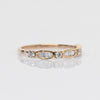 Diamond 14k Rose Gold Band