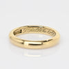 1913 Antique 3.75mm Wedding Band 14K Yellow Gold Ring Dated 10-1-13