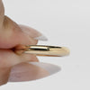 1913 Antique 3.75mm Wedding Band 14K Yellow Gold Ring Dated 10-1-13