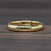 1920 Antique 3mm Wedding Band 18K Yellow Gold Ring Dated 9-14-20