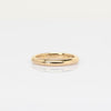 1920 Antique 3mm Wedding Band 18K Yellow Gold Ring Dated 9-14-20