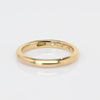 1920 Antique 3mm Wedding Band 18K Yellow Gold Ring Dated 9-14-20