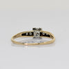 Retro 1/2ctw Old Euro Cut Diamond Solitaire Yellow Gold Vintage Engagement Ring