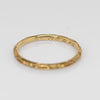 1922 Antique Art Deco Wedding Band 14k Yellow Gold Ring Sz 6