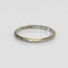 Belais Art Deco Chevron Wedding Band 18K White Gold Ring sz 10