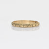 Vintage 14k Yellow Gold Wedding Band sz 4.25