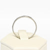 1925 Belais Art Deco Wedding Band 18k White Gold Ring Dated 6-27-25