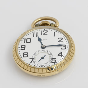 Elgin 21 Jewel B W Raymond Grade 478 16s Star 10k RGP Case Railroad Pocket Watch