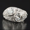 Art Deco Platinum 3.54ctw Diamond Ring