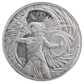 Aztec Eagle Warrior Silver Round