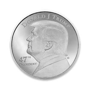 Trump 47th President Silver Round