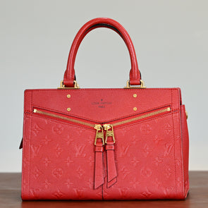 Louis Vuitton Monogram Empreinte Sully PM Scarlet