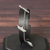 Vintage Italian Designer Diamond Travel Motif 18k White Gold Charm Bracelet