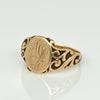 Victorian "DL" Signet Ring