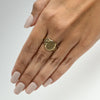 Victorian "DL" Signet Ring