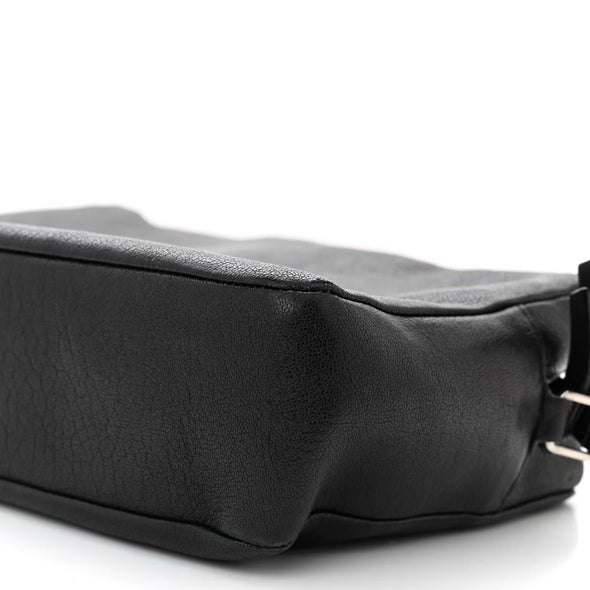 Saint Laurent Lambskin Monogram Small Lou Camera Bag Asphalt