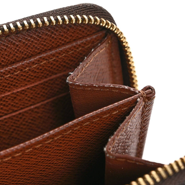 Louis Vuitton Zippy Coin Purse Monogram Excellent